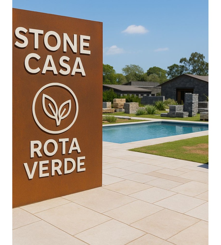 Stone Casa Orgulho Brasileiro em Pedras Sustentáveis