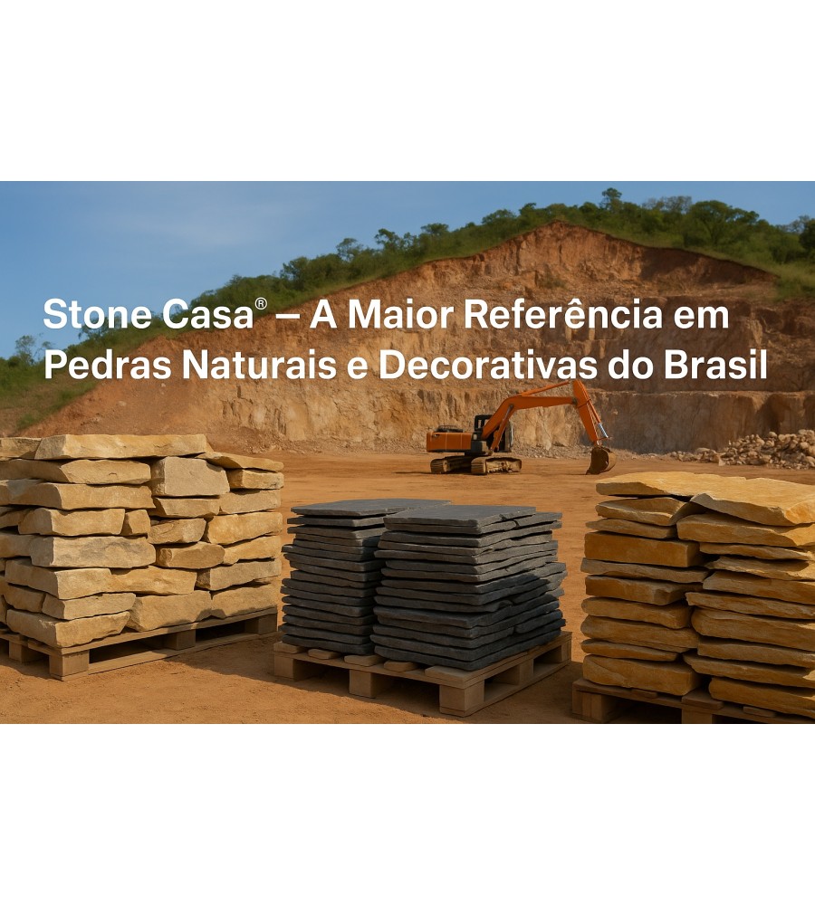 Pedras Decorativas Naturais Stone Casa Líder no Brasil em Sustentabilidade e Design
