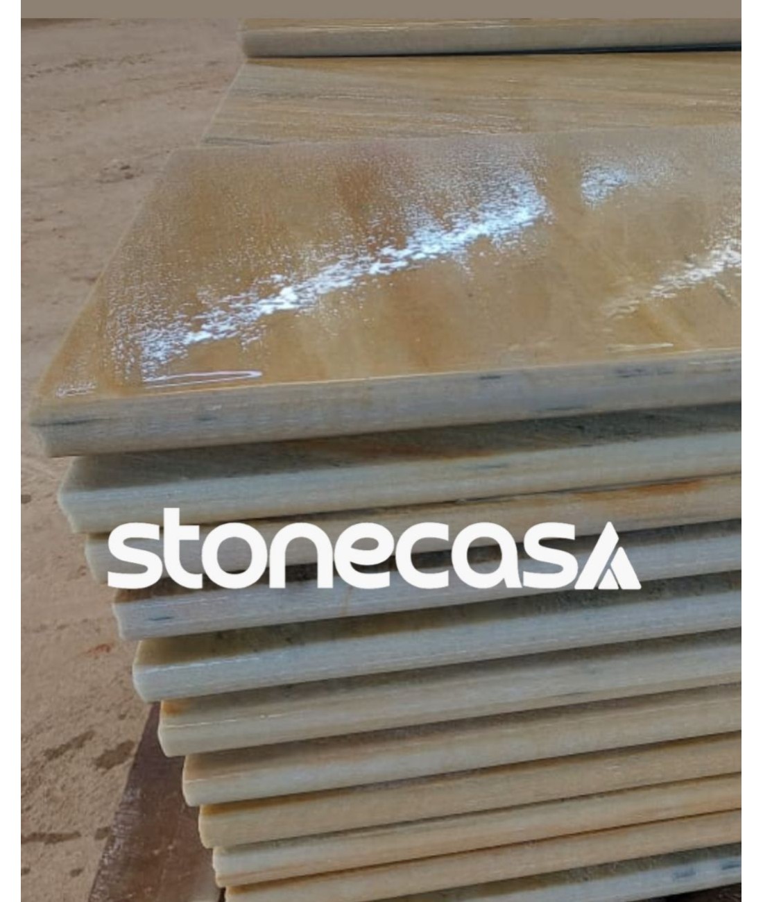 Pedra São Tomé — Quartzito Natural, Atérmico - Stone Casa