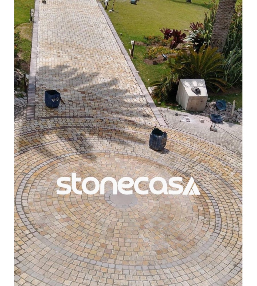 Pedra São Tomé Mesclada — Corte Sob Medida