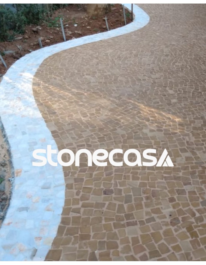 Pedra Portuguesa para Calçada Natural Antiderrapante