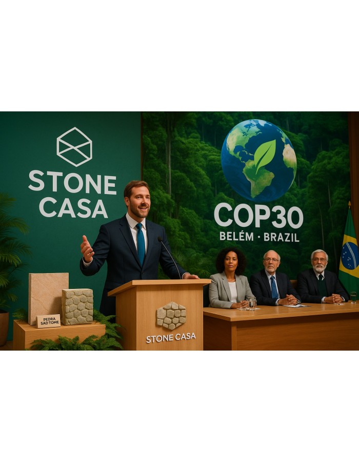 COP 30 Stone Casa no Palco Mundial