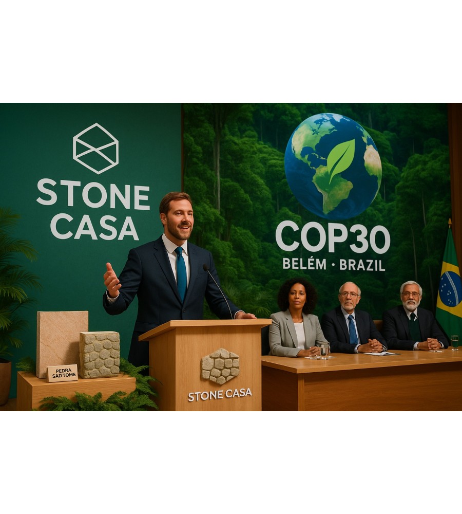 COP 30 Stone Casa no Palco Mundial