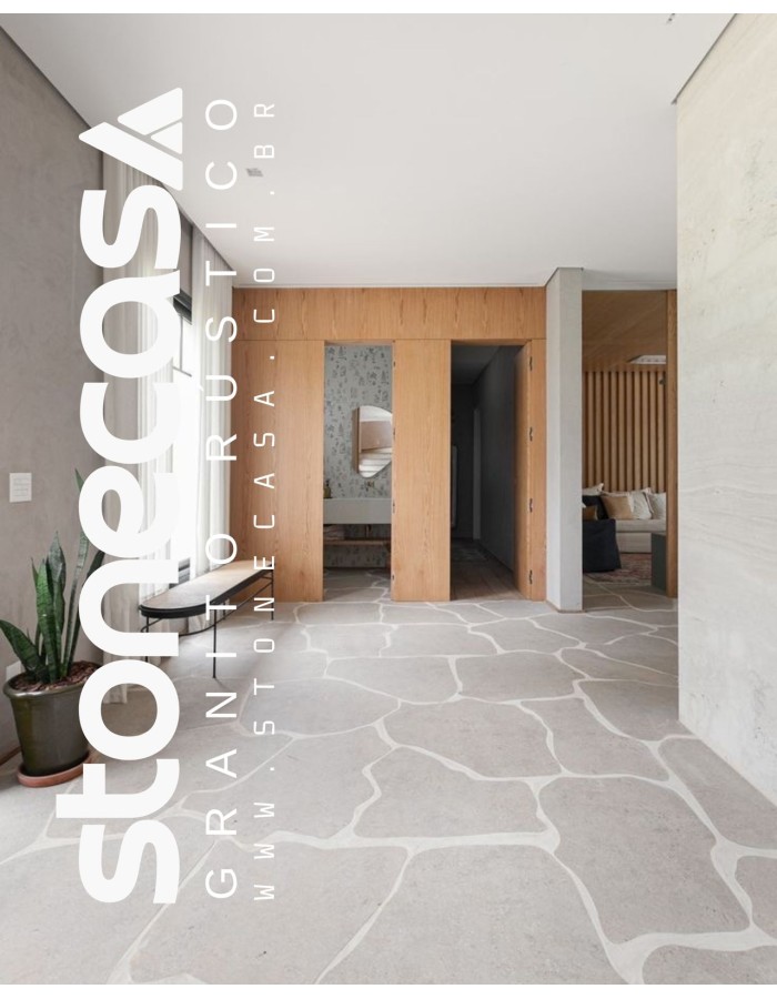 Assentamento Técnico Sem Escurecimento — Granito Rústico Claro