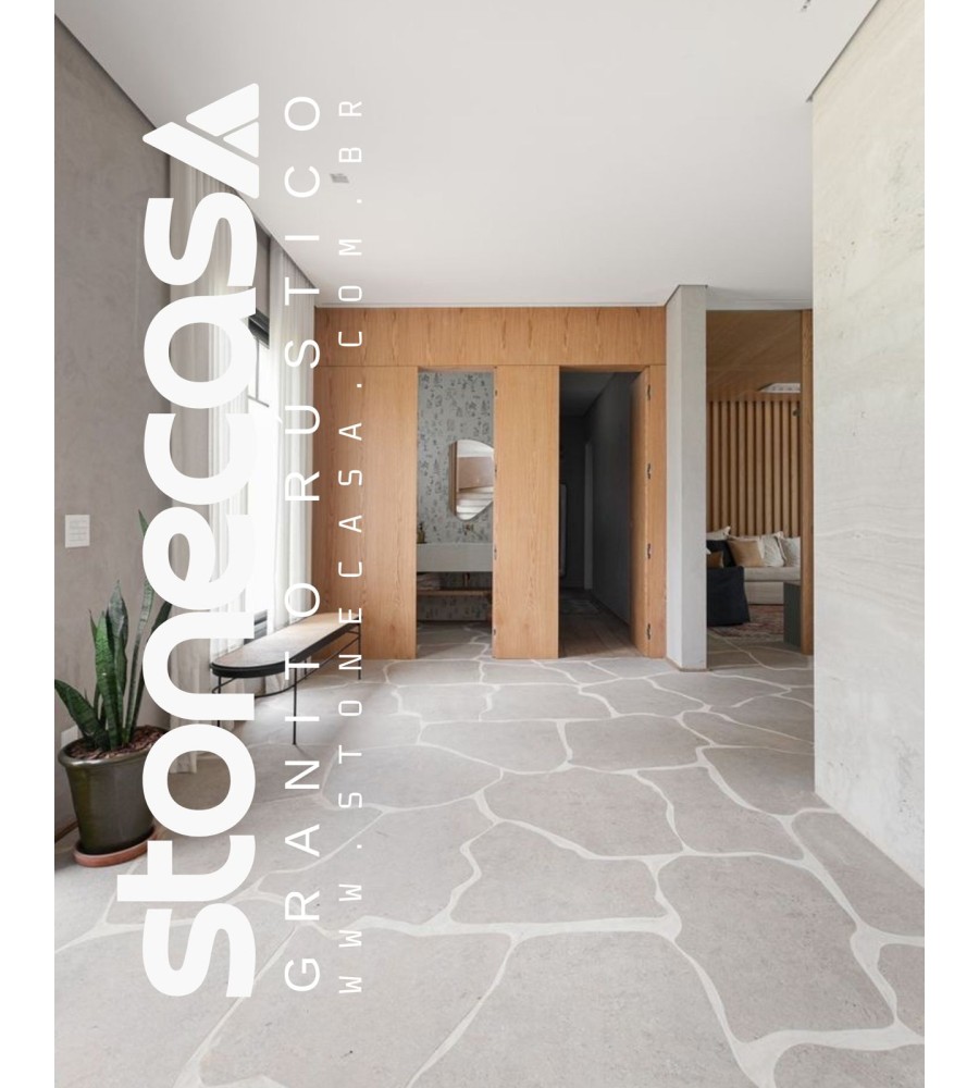 Assentamento Técnico Sem Escurecimento — Granito Rústico Claro