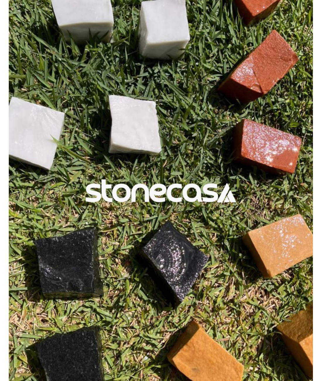 Pedra Portuguesa em Varias Cores