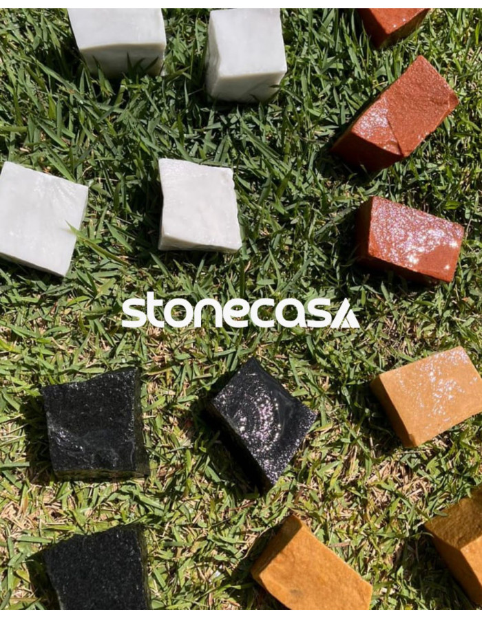 Pedra Portuguesa em Varias Cores