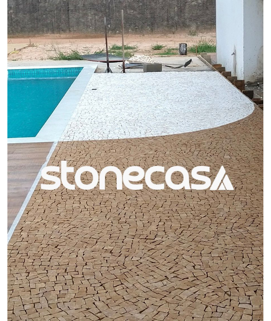 Pedra Portuguesa Caramelo ou Amarela 