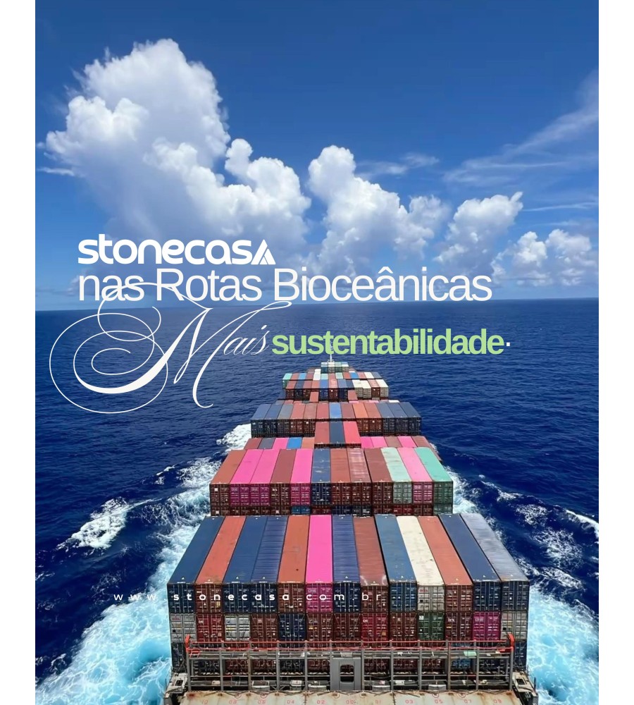 Rota Bioceânica: Conexão Atlântico–Pacífico e Expansão Mundial em Pedras