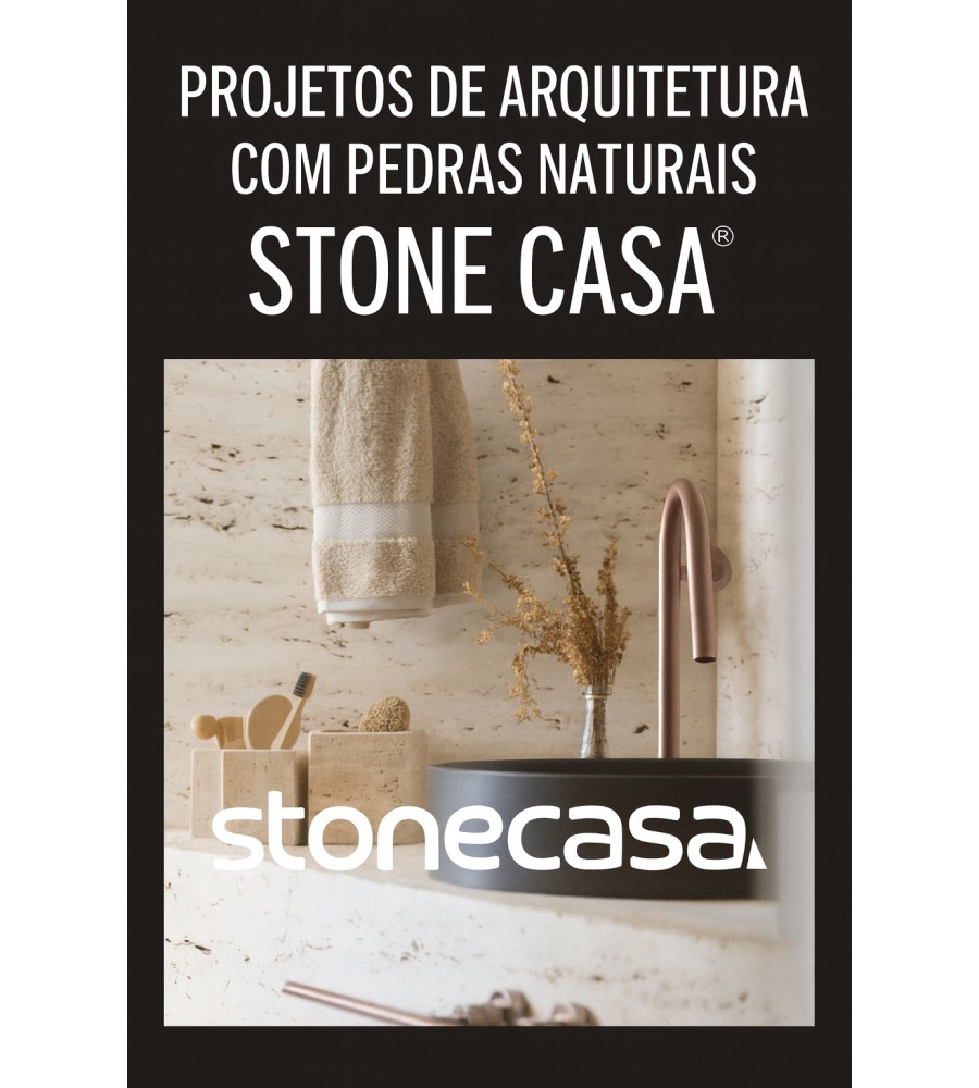 Projetos de Arquitetura com Pedras Naturais Stone Casa