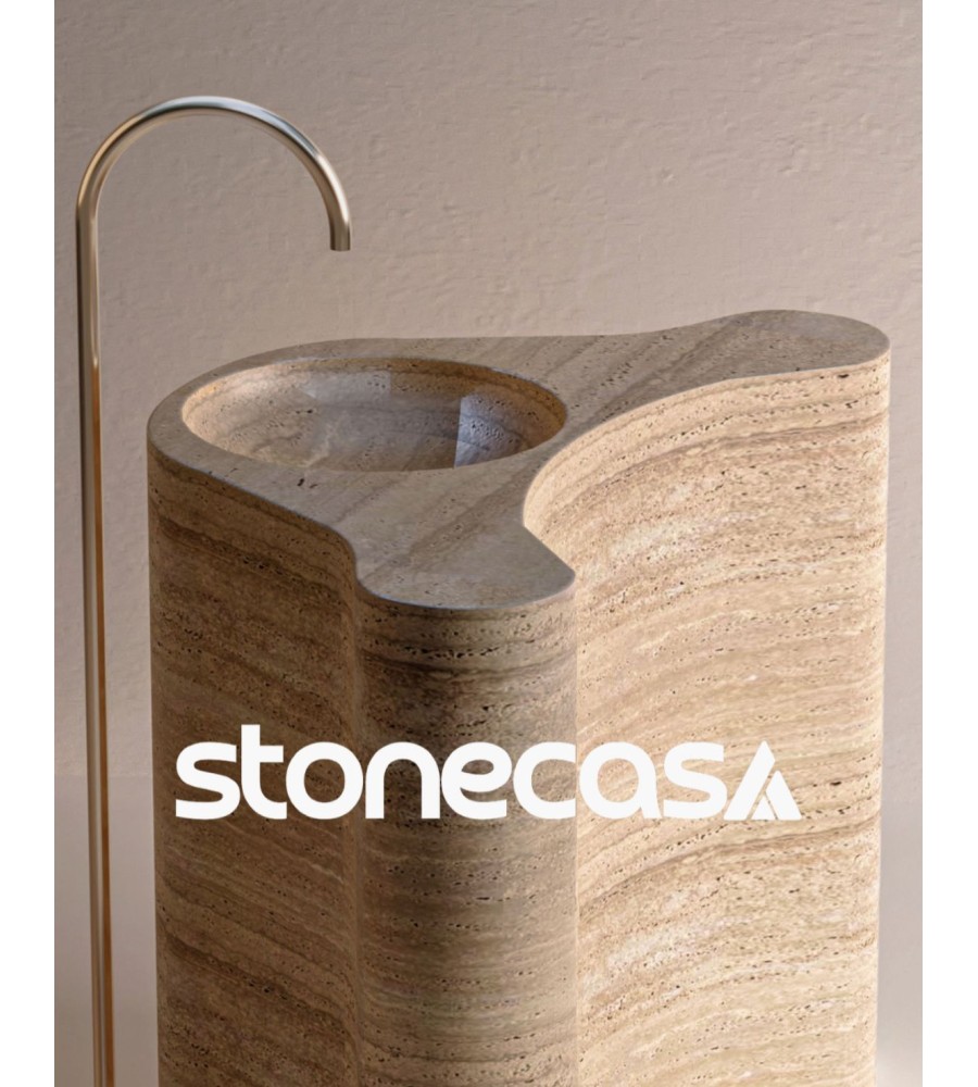 Cubas e Projetos em Travertino Romano - Stone Casa