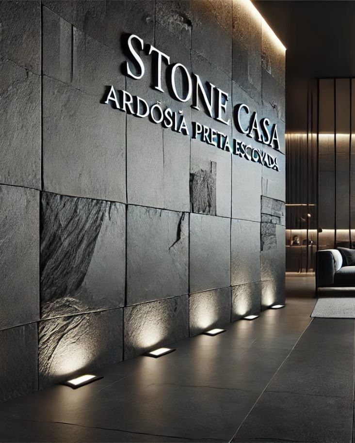 Elegância e Durabilidade com Pisos de Ardósia Preta | Blog Stone Casa elegancia-e-durabilidade-com-pisos-de-ardosia-preta