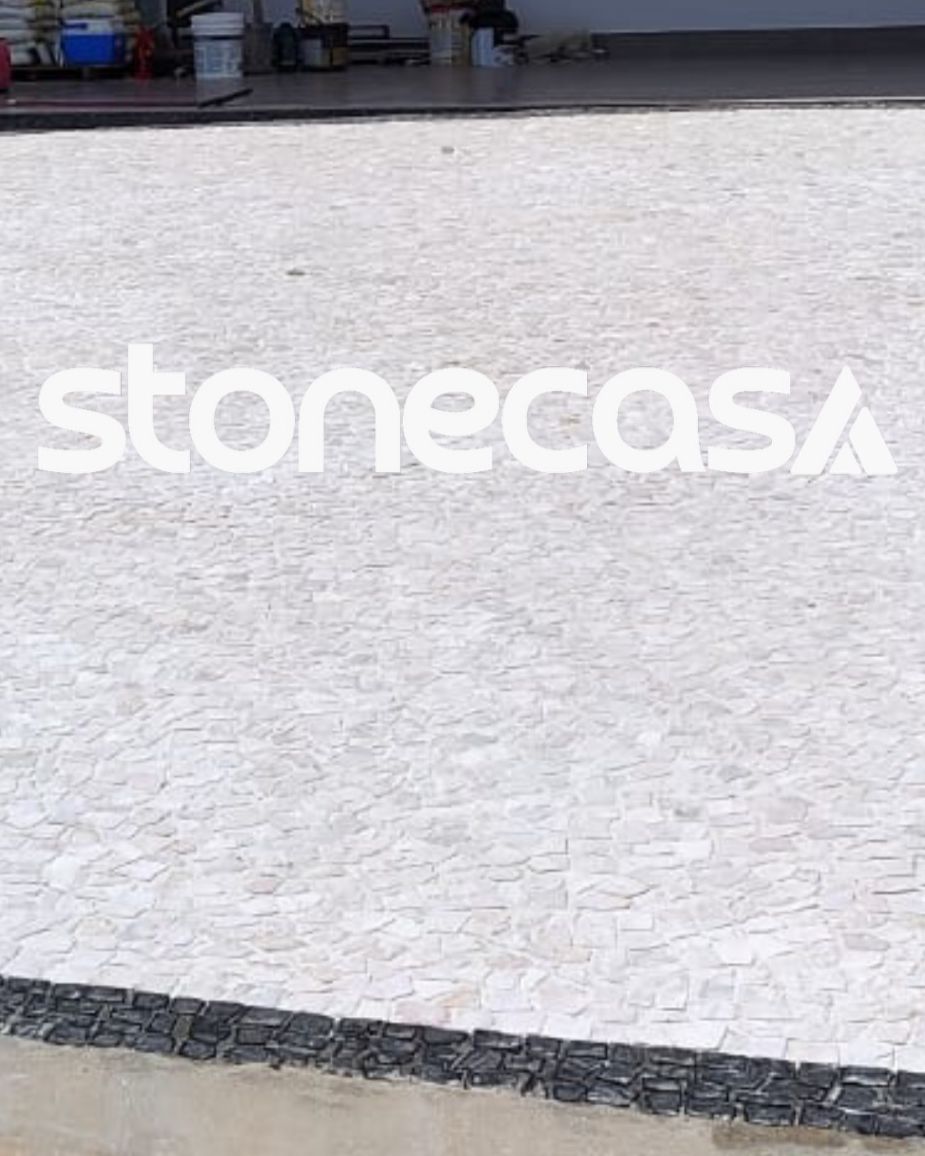 Pedra Portuguesa Branco Neve