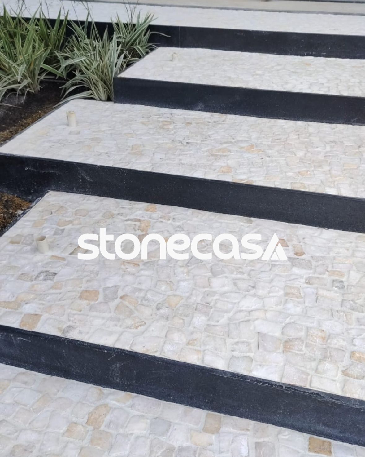 piso de pedra portuguesa para calçada | Stone Casa pedra portuguesa para calçada natural