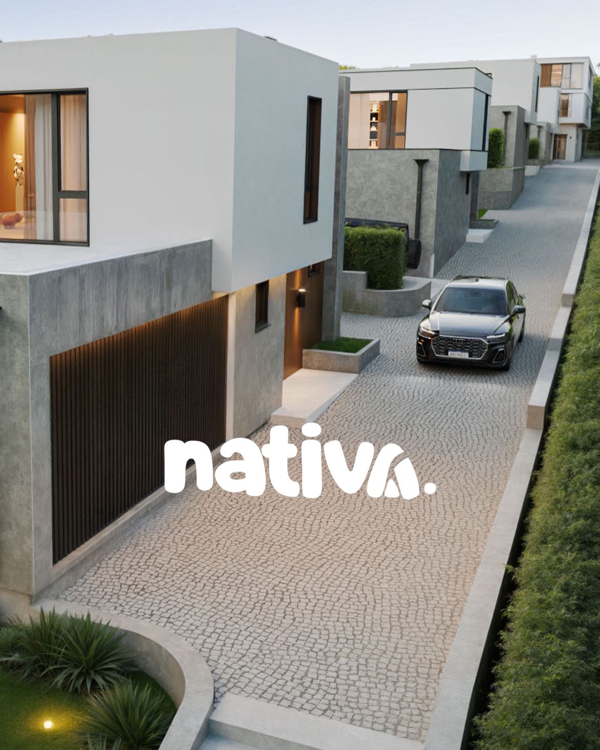 Pedra Portuguesa Coleção Nativa Stone Casa – revestimento natural eco-friendly pedra portuguesa natural por m2 da coleção nativa stone casa aplicada em piso externo