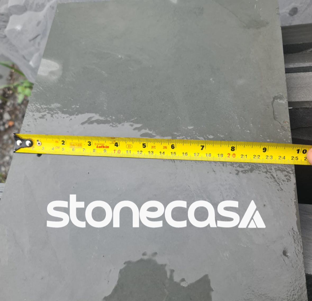 Telha de Ardósia Natural Stone Casa em Sistema Double Lap telha de ardósia natural double lap com head lap correto stone casa
