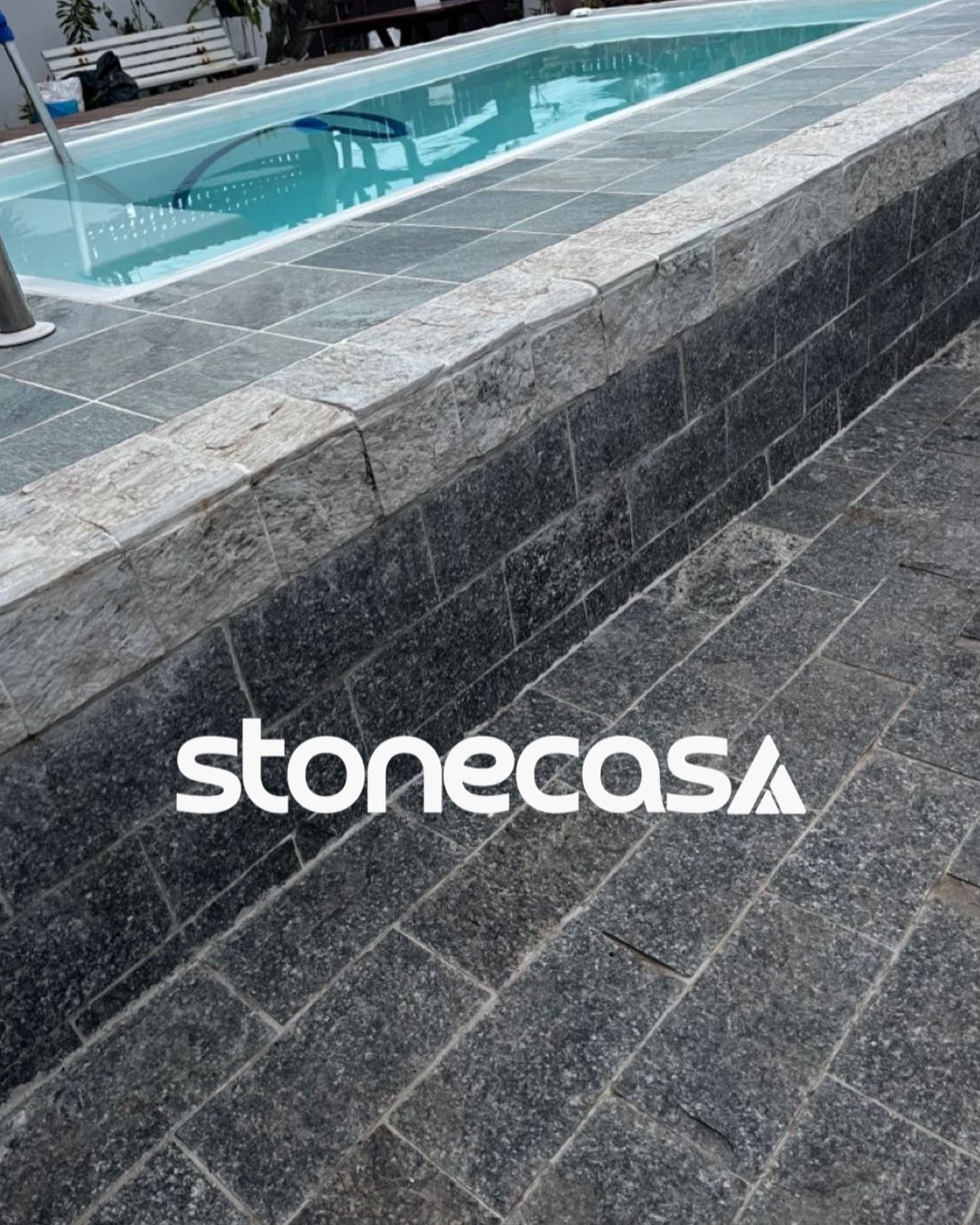 piso de pedra portuguesa para calçada | Stone Casa pedra portuguesa para calçada natural