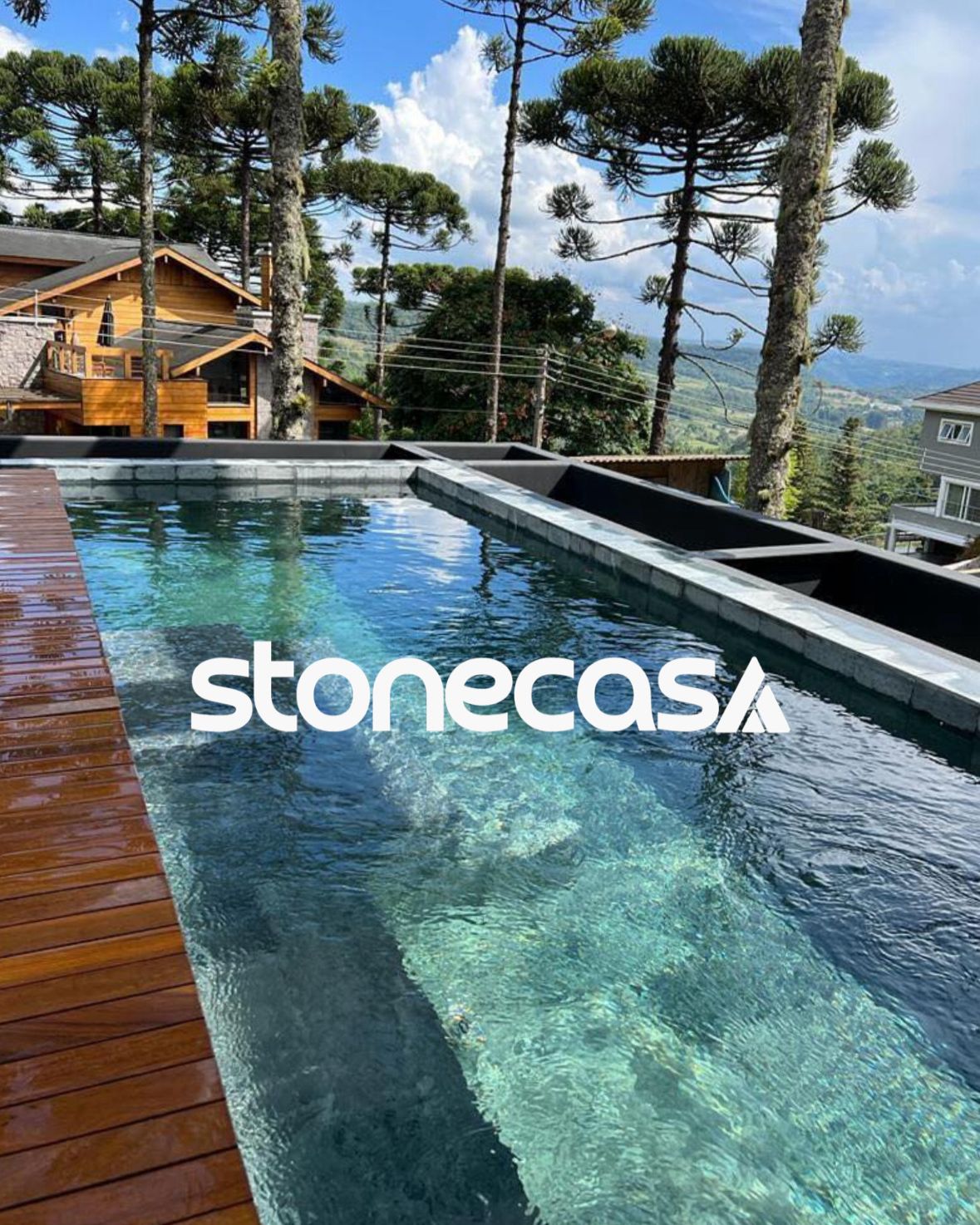 Piscina em Pedra-Sabão Verde Stone Casa Pedra Sabão Verde Stone Casa — Pedra Sabão Stone Casa® eco-friendly