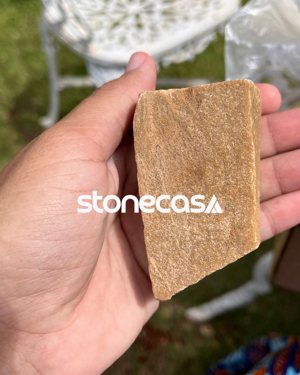 pedra portuguesa caramelo mosaico calçada jardim | Stone Casa pedra portuguesa caramelo ou amarela stone casa calçada jardim piscina piso externo