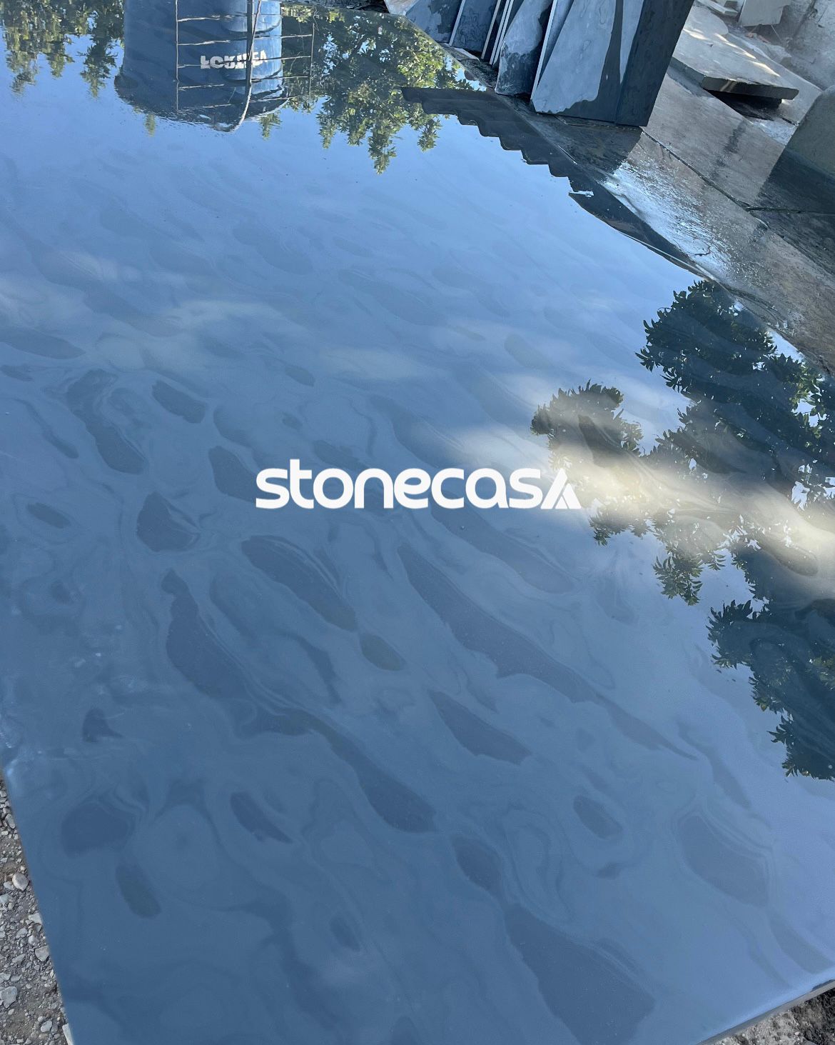 Chapas de Ardósia Cinza Matacão | Stone Casa chapas de ardosia cinza para granja de suínos | Stone Casa