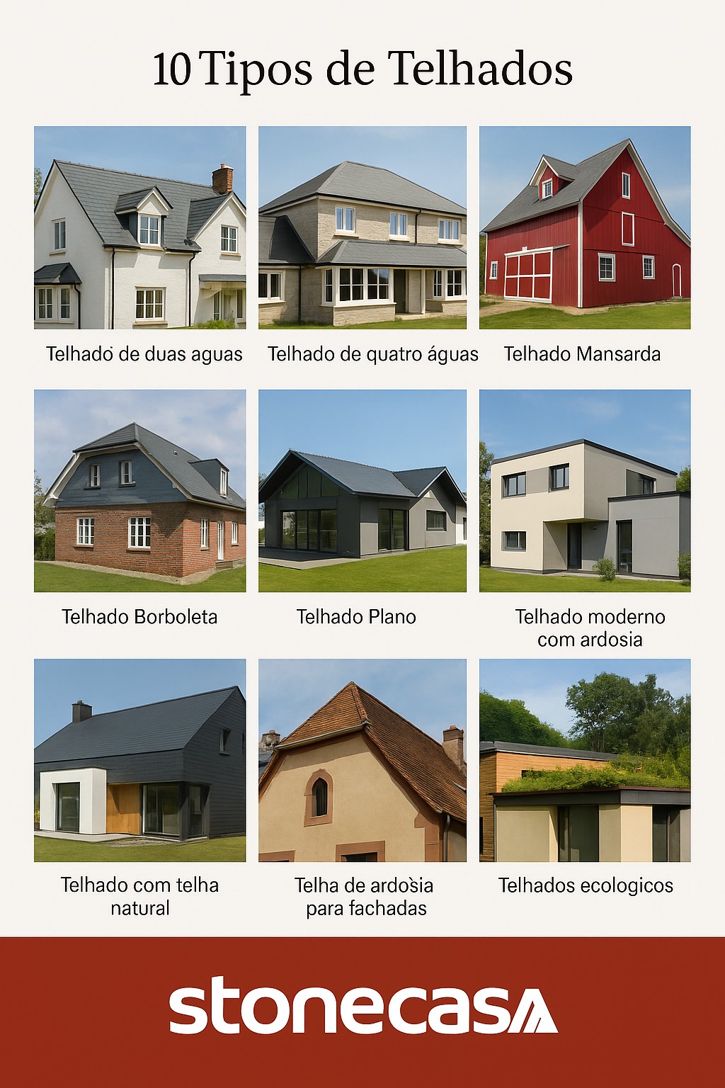 10 Tipos de Telhado Ardósia - Stone Casa 