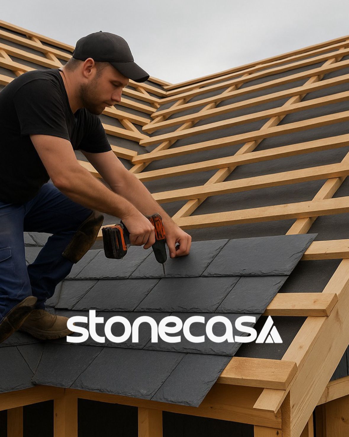 Construa com Telhas de Ardósia